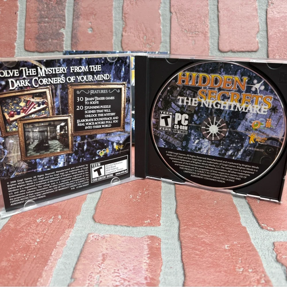 Hidden Secrets - The Nightmare (PC 2008) Brand New - Fast Shipping!